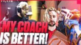 OUR COACH IS BETTER AT VALORANT THAN ME?!! | SEN ShahZaM