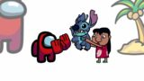 Mini Crewmate Kills Lilo & Stitch Characters | Among Us