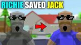 RICHIE SAVED JACK FROM GHOSTS | Sasti GTA V | Dude Theft Wars | Tecnoji Gamer
