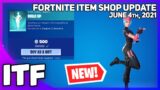 Fortnite Item Shop *NEW* BELLA POARCH EMOTE! [June 4th, 2021] (Fortnite Battle Royale)