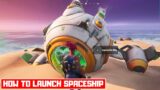 How to Launch Spaceship in Fortnite! Find and Install Missing Parts! – Siona Spaceship Challenges