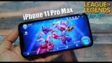 League of Legends: Wild Rift (Open Beta) on iPhone 11 Pro Max Gameplay (High Graphics 60fps)