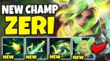 ZERI MIGHT BE THE COOLEST NEW CHAMPION YET! (TWO PENTA KILLS) – League of Legends