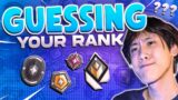 Can Valorant YouTubers Guess YOUR Rank?