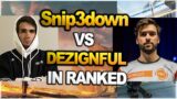 NICKMERCS team vs Dezignful team in ranked | NICKMERCS played ranked with Snip3down ( apex legends )
