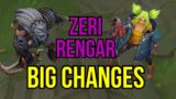 Big Zeri & Rengar Changes | League of Legends