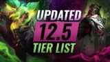 UPDATED Best Champions Tier List For Patch 12.5: Zeri STILL OP? – League of Legends Season 12
