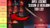 Apex Legends HEIRLOOM TIER LIST Season 12