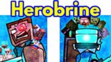 Friday Night Funkin' VS Herobrine Reborn – Minecraft (FNF Mod/Hard)