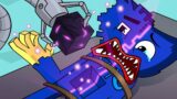 HUGGY WUGGY bacame Minecraft Huggy Wuggy?! Minecraft World – Cartoon Animation (Poppy Playtime)