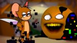 FNF Annoying Orange VS Corrupted Jerry |Tom's Basement Show |Annoying Orange x Come Learn With Pibby