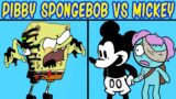 Friday Night Funkin' Pibby Spongebob Vs Mickey | Come Learn With Pibby x FNF Mod