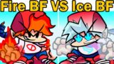 Friday Night Funkin' – Fire BF VS Ice BF + Whitty Fire Fight (FNF Mod)