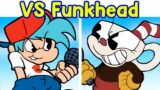 Friday Night Funkin' VS FunkHead (Fanmade) (FNF Mod) (Cuphead)
