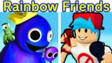 Friday Night Funkin' VS Rainbow Friends (Roblox Rainbow Friends Chapter 1) (FNF Mod/Hard)