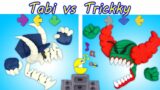 Friday Night Funkin' VS Tabi vs Tricky (FNF Mod/Hard) | Arcade Game Stop Motion Animation