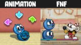 FunkHead – Mugman FNF Character Test | Gameplay VS Minecraft Animation | Cuphead