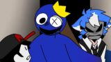 The blue monster short story //Friday Night Funkin' Animation