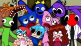 Rainbow Friends vs Poppy Playtime | FNF Animation