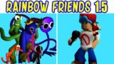 Friday Night Funkin Rainbow Friends 1.5 But Red, Yellow And Pink Join in