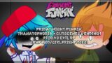 FNF Mod Characters Reacts Thanatophobia + Cutscenes & Ending | Pico vs Evil BF (Girlfriend Dies)