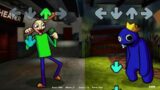 Friday Night Funkin' – Baldi's Basics Classic VS Rainbow Friends Blue (Animation Mods)