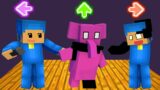 FNF Character Test | Gameplay VS Minecraft Animation | Pocoyo Pibby | Learn with Pibby x FNF Mod