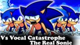 FNF | Vs Vocal Catastrophe – The Real Sonic | Mods/Hard/Gameplay |