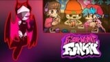 FNF react to Friday Night Funkin' Turn-Bass – BPM Song (FNF, PaRappa the Rapper, Scratchin' Melodii)