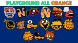 FNF Character Test | Gameplay VS My Playground | ALL Orange Test #2
