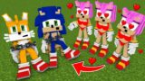 AMY ROSE THE MANIAC CAUGHT SONIC and TAILS – FNF Wheel Of Fortune + Drowning Minecraft Animation
