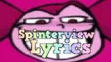 Friday Night Funkin' VS Steven Universe: Mini Mod ( Spinterview ) Lyrics