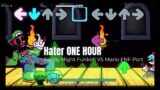 Hater Song – Friday Night Funkin' VS Mario FNF Port – [FULL SONG] – (1 HOUR)