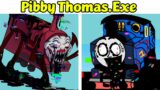 New Pibby Thomas.exe Leaks/Concepts | Friday Night Funkin – Corrupted Choo Choo Charles (FNF Mod)