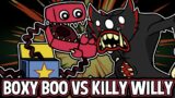 Boxy Boo Vs Killy Willy | Playtime | Project Playtime | Friday night Funkin'  | Covert