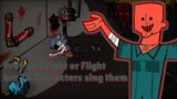 FNF Prey and Fight or Flight but Total drama characters sing them