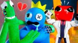 GREEN's SAD STORY?! Rainbow Friends 3D Animation