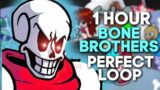 bone brothers fnf 1 hour perfect loop | Friday night funkin | vs papyrus