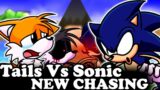 FNF | Tails Vs Sonic – New Chasing | Vs Tails.Exe V2 | Mods/Hard/Gameplay |