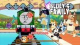 FNF Bluey's Family. Thomas Engine VS Bluey's Family – FNF Can Can