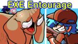Friday Night Funkin' Executable Entourage: Rebooted | Elephant Sonic Tails Amy & Sonic.EXE (FNF Mod)