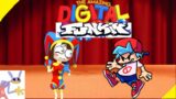 FRIDAY NIGHT FUNKIN' VS Pomni & Jax | The Amazing Digital Circus PART 1 #shorts